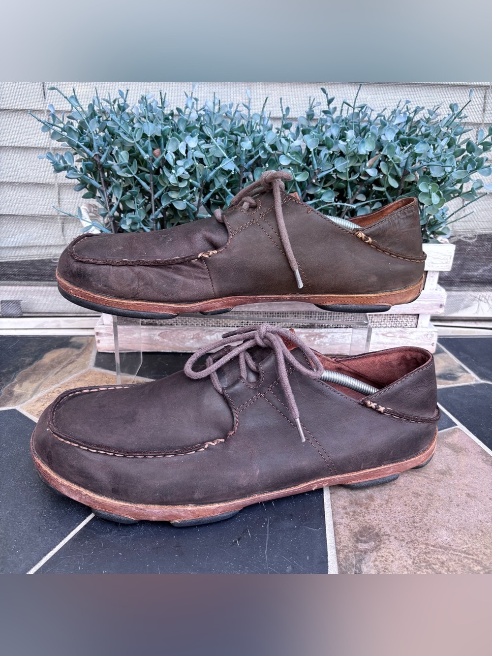 OluKai Men's 'Ohana Lace-Up Nubuck shoes